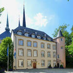 Das erstmals 1447 erwhnten  Burgunderhaus  ist der Amtssitz des luxemburgischen Regierungsprsidenten.