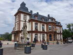 Wiltz, Rathaus Hotel de Ville in der Grand-Rue (21.06.2022)