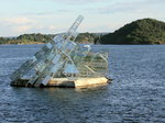 Vor der Oper in Oslo kann man das Viking Ship Monument sehen, so auch am 04.