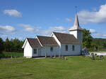 Helgen, evangelische Kirche, erbaut 1735, Sakristei von 1875 (28.05.2023)