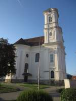 Weiz, Wallfahrtskirche Schmerzhafte Maria auf dem Weizberg, erbaut bis 1757 durch den Grazer Baumeister J.