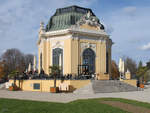Der kaiserliche Frhstckspavillon im Tiergarten Schnbrunn.
