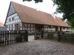 Olsztynek / Hohenstein, Bauernhaus im Freilichtmuseum der Volksbauweise (05.08.2021)