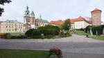 Krakau, Innenhof der Wawel Burg mit Kathedrale St.