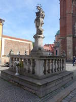 Breslau / Wroclaw, Mariensule am Plac Katedralny (03.10.2020)