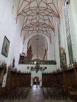 Gdansk / Danzig, Chorgesthl im Chor der St.