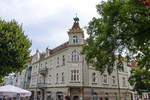 Haus am Plac Konstytucji 3 Maja (bis 1945: Markt) in Zoppot / Sopot.