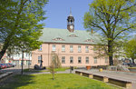 Das historische Rathaus in Świnoujście (Swinemnde).