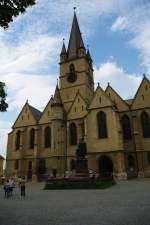 Sibiu (Hermannstadt), Evangelische Stadtpfarrkirche aus dem 14.