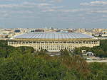 Das Olympiastadion Luschniki ist das grte Fuballstadion Russlands, Gesehen am 10.