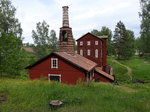 Ludvika, Klenshyttan Eisenhtte, im Httenwerk wurde von 1605 bis 1920 Roheisen hergestellt, heute Industriemuseum und Teil des Ekomuseum Bergslagen (16.06.2016)