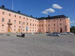 Uppsala, Schloss, erbaut ab 1549, heute die Residenz des Gouverneurs (03.06.2018)