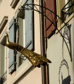 Laufenburg, historischer Gasthof  Pfauen , Juli 2015