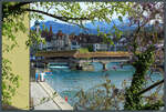 Die Spreuerbrcke ist eine von zwei noch erhaltenen Holzbrcken ber die Reuss in Luzern.