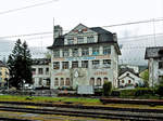 Goldau, die alte Fabrik der lteste Glhlampenhersteller der Schweiz, gegrndet 1906 unter dem Namen “Rigi AG”.