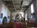 Sebechleby / Siebenbrot, Innenraum der Pfarrkirche St.