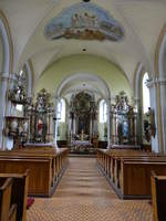 Cadca / Tschadsa, Innenraum der Pfarrkirche St.