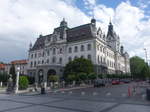 Ljubljana, Hauptgebude der Universitt, bis 1918 Sitz des Landtages der Herzogtums Krain (04.05.2017)