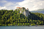 Die Burg von Bled - Slowenien.