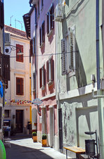 Eine Gasse in der Altstadt von Izola.