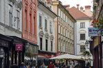 Die Strae Star Trg in der Altstadt von Ljubljana.
