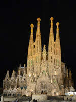 Mit dem Bau der Sagrada Famlia wurde 1882 begonnen.