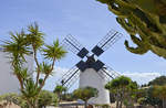 Molino de Antigua auf der Insel Fuerteventura In Antigua findet der Besucher einige Sehenswrdigkeiten vor.