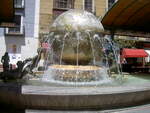 Valladolid, Brunnen am Plaza Espana (19.05.2010)