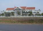 Das Provinz Justizverwaltungsgebude nahe der Stadt Nang Rong im Nordosten Thailands am 17.01.2011
