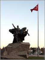 Das Atat�rk-Denkmal ...  Helmut Seger 18.11.2006