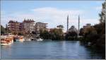 manavgat Der Manavgat flie�t durch die gleichnamige Stadt. Aufnahmedatum: 10.11.2005