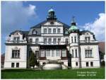 falkenberg-elster-uebigau Die Schlo�herberge in Uebigau. Fr�her im Besitz derer von Ileburg, heute eine Herberge in denen Schulklassen u. Einzelpersonen Unterkunft finden.