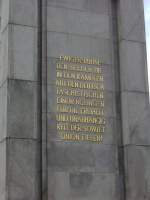 Ewiger Ruhm den Helden...
Russisches ...  Jan R�ppel 23.11.2008