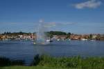 Malchow Eine kleine Perle in Mitten der  Mecklenburgischen Seenpatte ist  die  Stadt Malchow.Auf dem Foto vom 23.07.2008 zeigt sich auch das Wetter von seiner besten Seite.