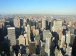 Blick vom Empire State Building in n�rdlicher Richtung Central Park
am ...