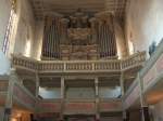 Laucha an der Unstrut Laucha an der Unstrut - Blick auf die ber�hmte Eiffert-Orgel der Kirche St. Marien vor der Restaurierung - Aufnahme vom 15.08.2004