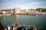 friedrichshafen Friedrichshafen, Einfahrt der F�hre - Okt. 2001 - dig. Foto
