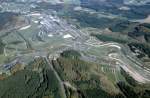 Deutschland N�rburgring Mitte der 90iger Jahre aus der Luft betrachtet.