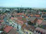 Laucha an der Unstrut Laucha an der Unstrut - Blick vom Kirchturm Richtung Oberstadt und Obere Hauptstra�e - 11.08.2004