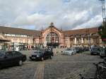 Osnabruck Der Vorplatz des Hauptbahnhofs von Osnabr�ck.