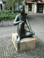 Osnabruck Kunst in der Fu�g�ngerzone von Osnabr�ck.