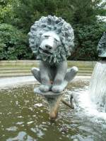 Osnabruck Eine Brunnenfigur in Osnabr�ck.