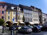 Landkreis Gorlitz H�user am Markt in der Zittauer Altstadt im Mai 2008.