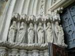 Osnabruck Figuren an einem Kirchenportal in Osnabr�ck.