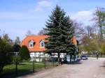 Herten Ein Haus am Rand von Herten-Westerholt.