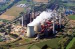 Braunkohle-Kraftwerk Weisweiler (RWE)  unter ...  Rolf Reinhardt 18.06.2009