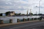szczecin-stettin Szczecin (dt.: Stettin), 26.07.2009, Blick auf die Oder