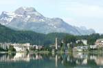 engadin--st-moritz Blick am 21.07.2009 �ber St.Moritzer See