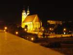 Magdeburg Die Johanniskirche in Magdeburg, fotografiert von der Strombr�cke am 15.08.2009.