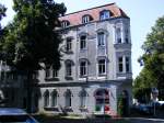 Mulheim an der Ruhr Ein Eckhaus am Goetheplatz im Dichterviertel
